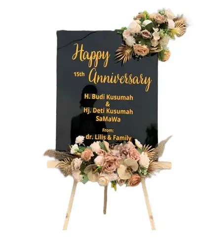 Papan Bunga Akrilik Koto Renah
